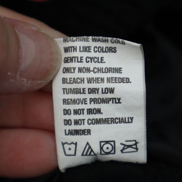 Sierra Pacific Sweatshirt Mens XL Black Long Sleeve 1 4 Zip Fleece Mock Neck - Picture 3 of 16